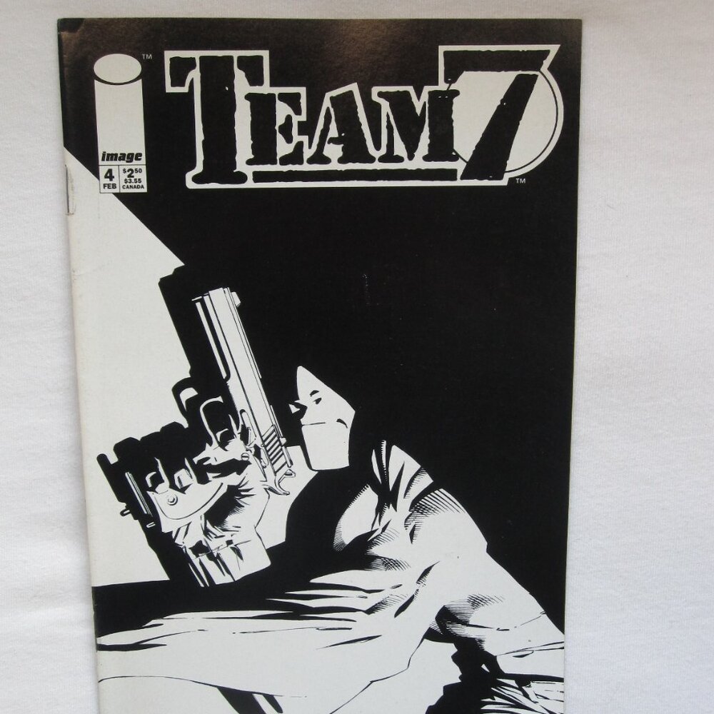 1995 Image Comic Book: Team 7 #4